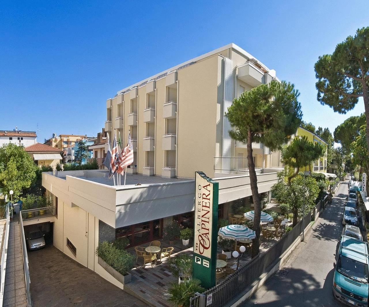 Hotel Capinera Rimini Esterno foto